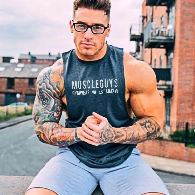 muscleguys brand fitness tank top men